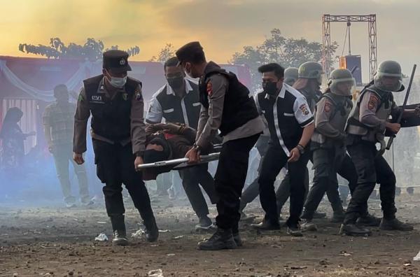 Jelang Pilkada, Polres Probolinggo Gelar Sispamkota