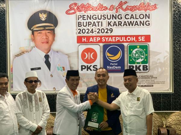 PKB Karawang Resmi Gabung Koalisi Petahana Bersama Nasdem dan PKS