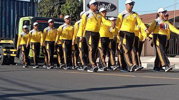 KSP Kopdit Obor Mas Juarai Lomba Gerak Jalan dalam Rangka HUT RI ke-79 di Maumere