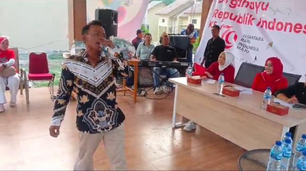 Saat Lagu-Lagu Pedangdut Legendaris A Rafiq Meriahkan HUT RI di Depok, dr Ririn Jadi Juri