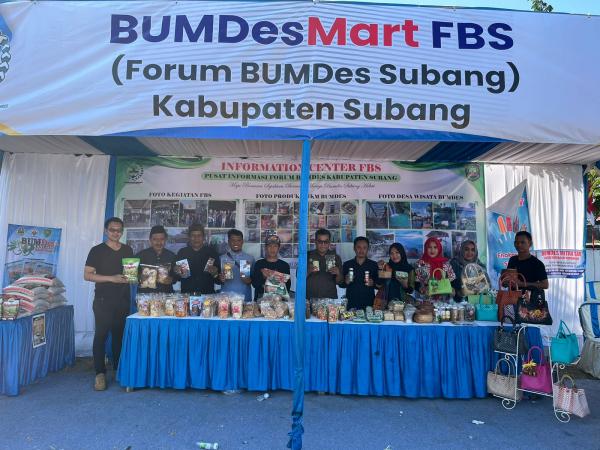 Forum BUMDes Subang Dorong UMKM Lokal Go Internasional di Pamanukan Fair 2024