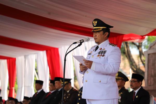 Pj Bupati Jombang Teguh Narutomo Pamer Capaian Pembangunan di Momen Hari Kemerdekaan RI