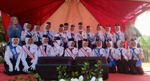 Bikin Bangga! SMP Negeri I Cihara Kembali Sabet Juara I Lomba Gerak Jalan