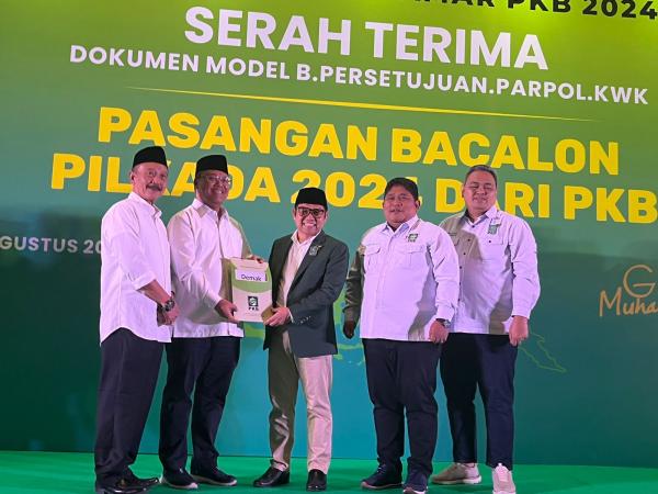 Resmi Terima Rekomendasi PKB Maju Pilkada Demak, Paslon Edi-Eko Optimistis Menang