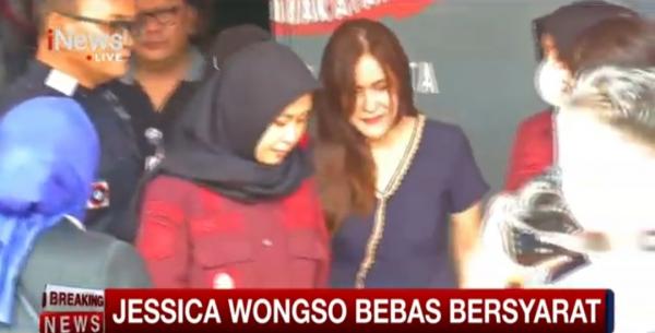 Jessica Wongso Terpidana Kasus Kopi Sianida Bebas dari Lapas Pondok Bambu, Begini Penampakannya