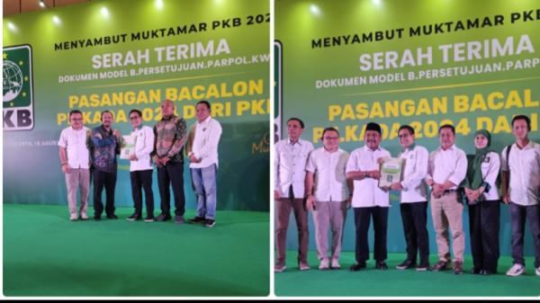 PKB Resmi Serahkan B1-KWK ke Azhari - Adam di Buteng dan Burhanuddin - Ahmad Yani di Bombana