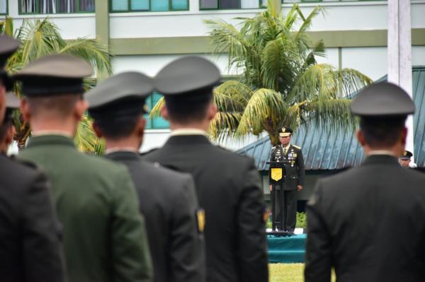 Prajurit Kodam XIII/Merdeka Laksanakan Upacara Peringatan HUT ke-79 Kemerdekaan RI Penuh Khidmat