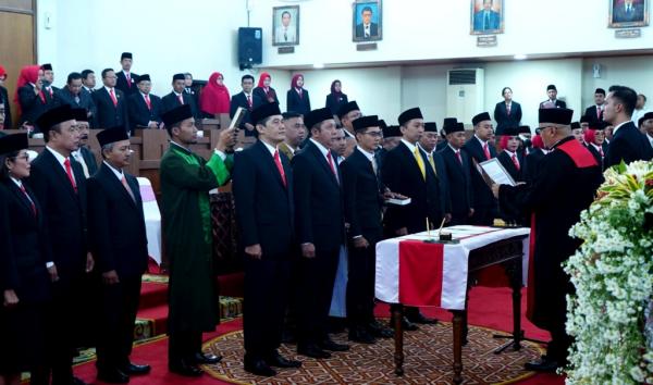 Anggota DPRD Boyolali Periode 2024-2029 Resmi Dilantik, PDI P Mendominasi Kursi Parlemen