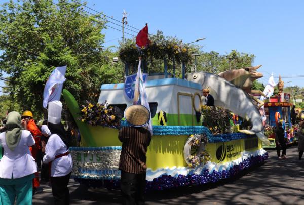 BPJS Ketenagakerjaan Sidoarjo Gaungkan Slogan Kerja Keras Bebas Cemas dalam Karnaval Shining Jayanda