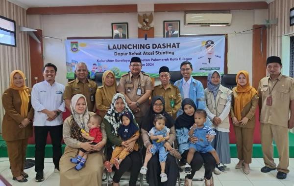 Launching Dapur Sehat Stunting (DASHAT) Kelurahan Suralaya Libatkan Industri Sekitar