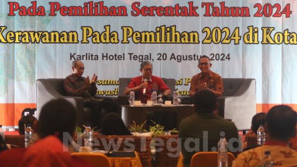 Bawaslu Kota Tegal Petakan Potensi Kerawanan di Pilkada Serentak 2024