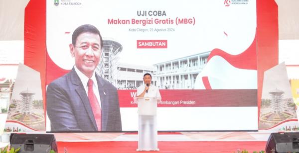 Apresiasi Program MBG di Cilegon, Wiranto: Sinergi yang Baik antara Pemerintah dan Swasta