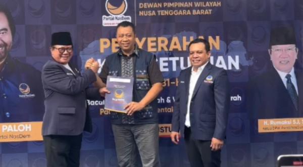 Zulkieflimansyah Akui dapat Arahan TGB, Daftar Cagub NTB ke KPU 28 Agustus 2024