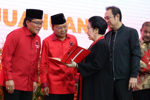 Megawati Umumkan 169 Bacalon Kepala Daerah di Pilkada 2024