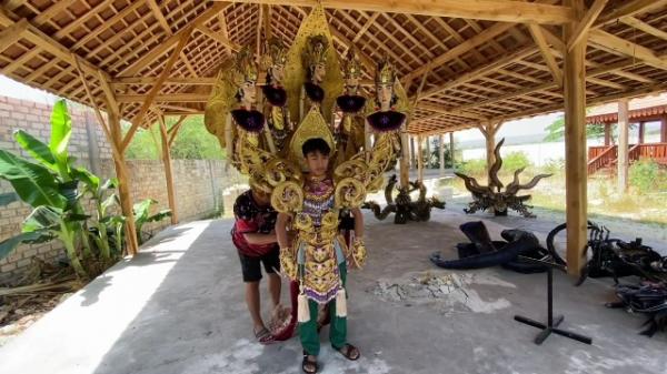 Momen Agustusan dan Perayaan HUT RI ke 79, Produsen Kostum Karnival di Tuban Kebanjiran Orderan