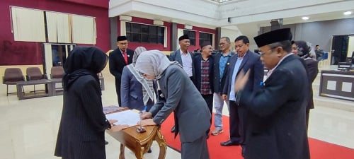 Setujui Rancangan Perubahan RTRW 2022-2042, Wabup Herny Apresiasi DPRD Pasangkayu