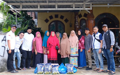 Lakukan Giat Rutin Berbagi, Kali ini Gurupu Bersama Karang Taruna Kota Dumai dan Kasatpol PP