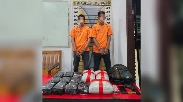 Polres Tebing Tinggi Ungkap Peredaran 10 Kg Sabu dan 30 Ribu Ekstasi di Jalinsum