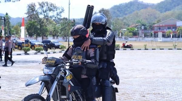 Polres TTU Gelar Simulasi Pengamanan Pilkada 2024, Libatkan Berbagai Stakeholder