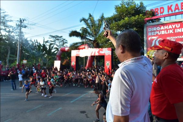 Ribuan Peserta dari Berbagai Daerah Ramaikan Boyolali 7K