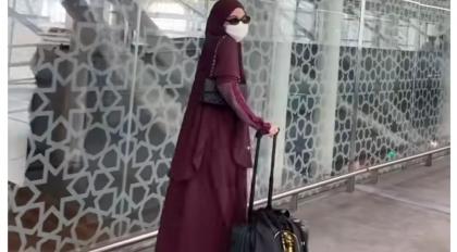 Usai Diterpa Dugaan Selingkuh, Azizah Salsha Umrah