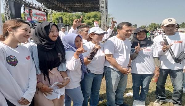 Bakal Calon Gubernur Jawa Tengah Ahmad Luthfi, Rebut Hati Masyarakat Sragen Lewat Senam Sehat