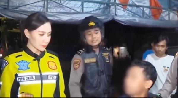 Sosok Briptu Putri Sirty Cikita, Polwan Cantik yang Viral Tegur Pria Lagi Makan