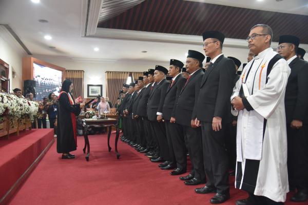 50 Anggota DPRD Tulungagung Masa Jabatan 2024-2029 Resmi Dilantik