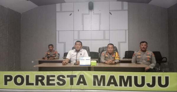 Antisiapasi Kerawanan Pilkada, Polresta Mamuju Belajar Bersama dengan Polsek Jajaran