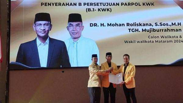 KPU Tetapkan Mohan-Mujib sebagai Walikota dan Wakil Walikota Mataram 9 Januari