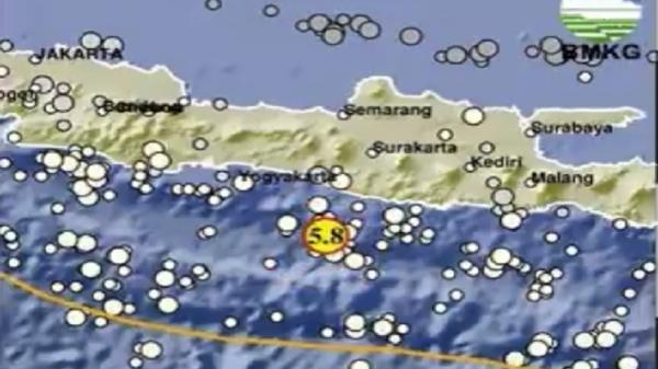 Gempa Hari Ini Guncang Gunung Kidul dengan Kekuatan M5,8 Kagetkan Warga