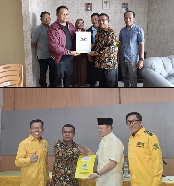 Golkar dan Perindo Serahkan B1 KWK kepada Arie-Sumarno untuk Melaju di Pilkada Bengkulu Utara