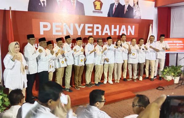 Partai Gerindra DIY Umumkan 5 Paslon Kepala Daerah pada Pilkada 2024, Ini Daftarnya