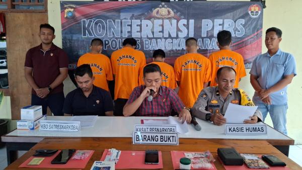 Pria di Bangka Barat Mampu Menjual Sabu 30 Paket Perhari