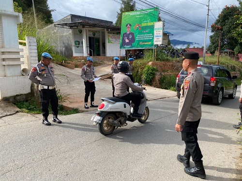 Di Mamasa, Propam Tindak Motor Polisi yang Gunakan Knalpot Brong