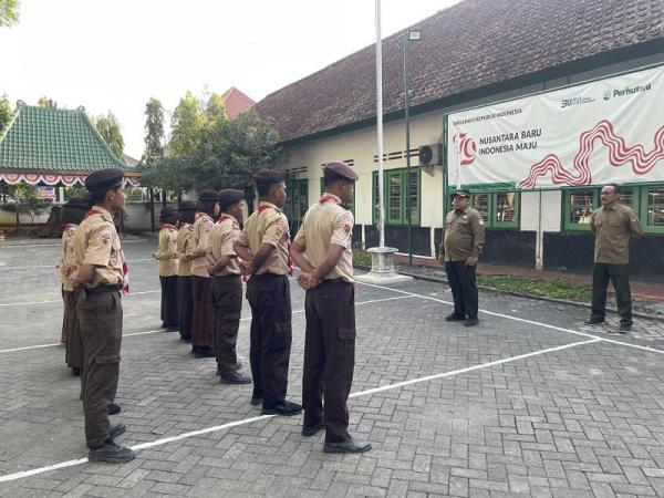 Anggota Pramuka Saka Wanabakti Kwarcab Grobogan Ikuti Jambore Konservasi Wakili Jawa Tengah