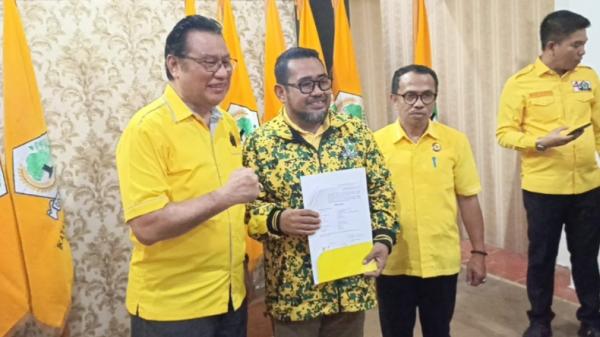 Andi Nirwana - Herianto Kantongi B1-KWK Partai Golkar untuk Pilkada Bombana