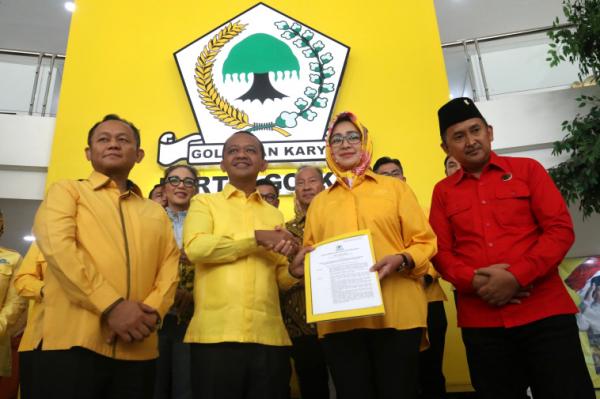 Golkar Berbalik Arah Dukung Airin -Ade di Pilkada Banten 2024