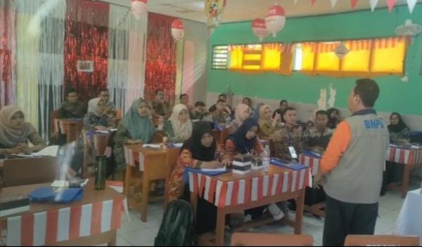 BPBD Kabupaten Pangandaran Lakukan Edukasi Mitigasi Tentang Megatrust ke Setiap Sekolah