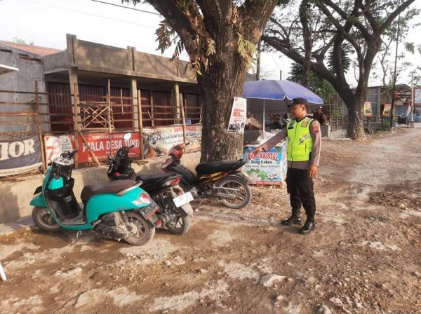 Hendak Kabur, Pencuri Motor di Parkiran Pasar Tuko Pulokulon Ditangkap Pemiliknya