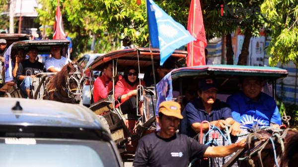 Resmi Mendaftar, BESTI Sampaikan Permohonan Maaf, Massa Membeludak Sempat Macetkan Jalan