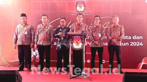 Tiga Paslon Resmi Daftar Pilwalkot Tegal ke KPU