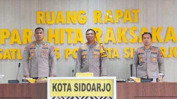 Polda Aceh dan Polda Papua Study Banding Pelayanan Publik Polresta Sidoarjo