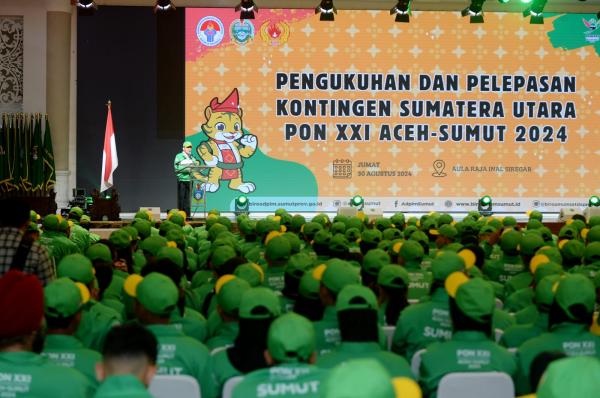 Agus Fatoni Optimistis Kontingen Sumut Raih Empat Besar pada Ajang PON XXI