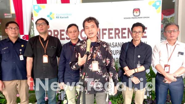 KPU Kota Tegal Nyatakan Pemeriksaan Kesehatan Tiga Paslon Berjalan Lebih Cepat