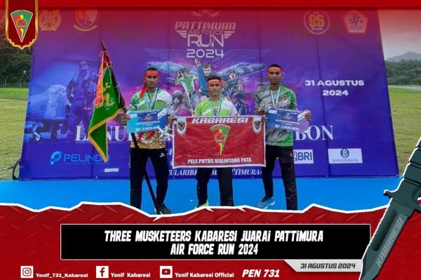 428 Pelari Ramaikan Pattimura Airforce Run 2024 di Ambon