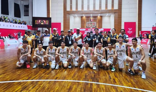 Game Pertama, Tim Basket Bangka Belitung Sikat Tuan Rumah Aceh