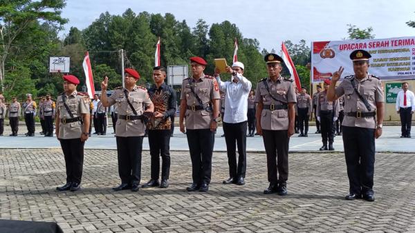 Sejumlah Pejabat Utama di Lingkup Polres Toraja Utara Berganti