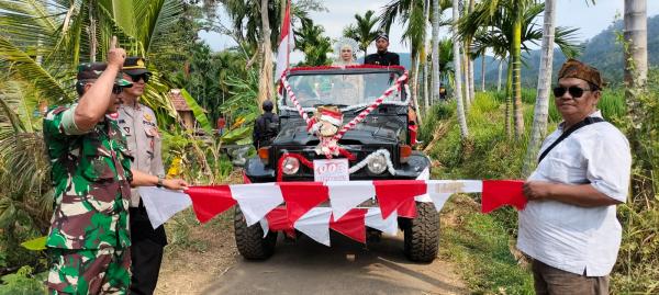 Desa Duren Ajak Masyarakat Tumbuhkan Rasa Nasionalisme Melalui Karnaval HUT RI