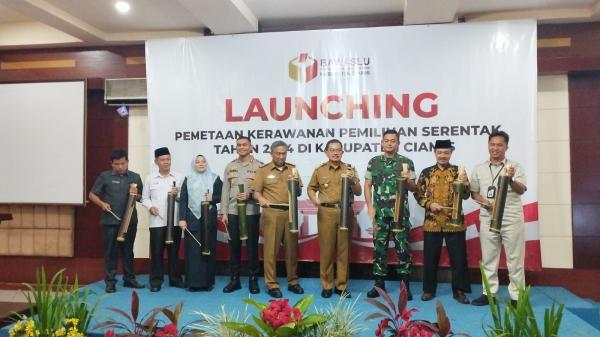 Bawaslu Ciamis Launching Pemetaan Kerawanan untuk Pilkada 2024 yang Aman dan Demokratis